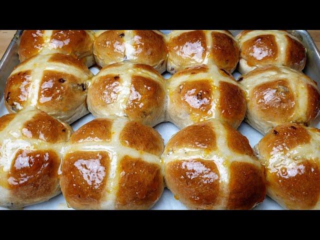 Soft Hot Cross Buns Recipe - Mama Boi's Kitchen