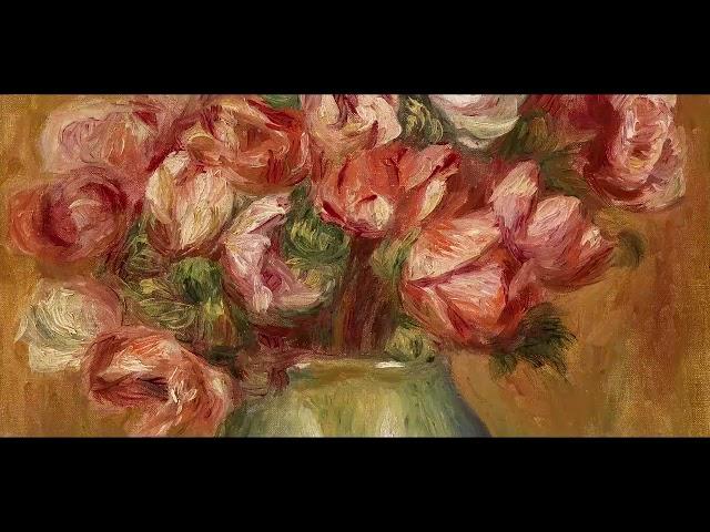 Pierre-Auguste Renoir - Paintings  of flowers by Renoir in the Barnes Foundation, Philadelphia, USA.