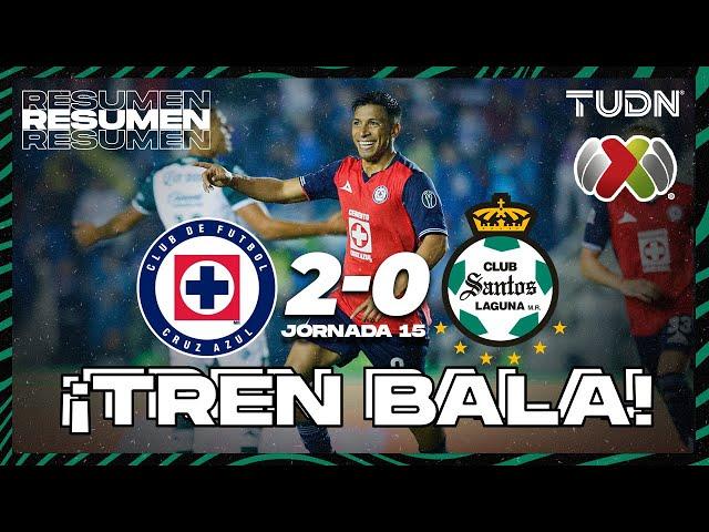 HIGHLIGHTS | Cruz Azul 2-0 Santos | Liga Mx -AP2024 - J15 | TUDN