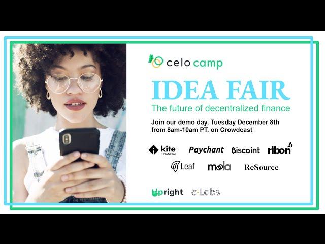 The Celo Camp "Idea Fair" 2020 Batch 2