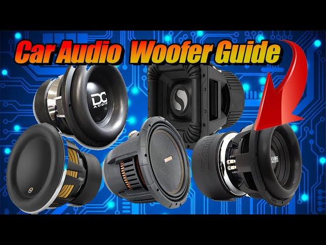 Car Audio Subwoofer Guide and Category Explanation