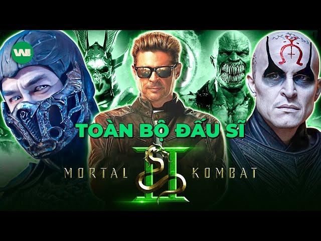 TẤT TẦN TẬT VỀ CÁC ĐẤU SĨ TRONG MORTAL KOMBAT MOVIE 1 & 2