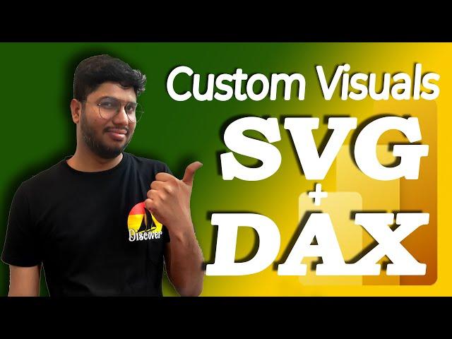 Customizing SVG with DAX in Power BI: Dynamic Visuals Using HTML Viewer and Parameters [Hindi]