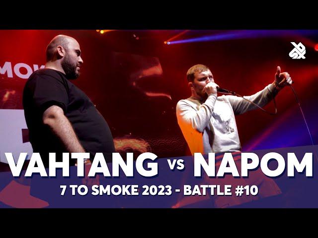 VAHTANG  vs NaPoM  | GRAND BEATBOX BATTLE 2023: 7 TO SMOKE | Battle 10