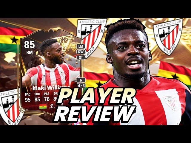 WTF?! HE'S SO OVERPOWERED?!  85 CENTURIONS INAKI WILLIAMS SBC PLAYER REVIEW! FC 25 ULTIMATE TEAM