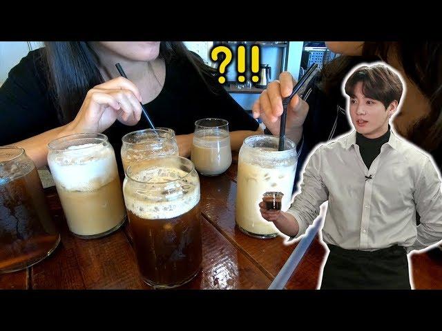 I Tried ALL Coffees BTS Made in Run BTS Ep 45! 방탄소년단이 만든 커피 리뷰?