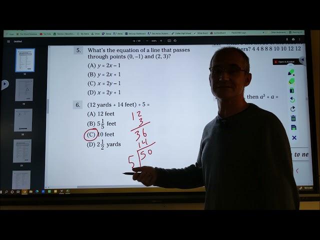 ASVAB Mathematics Knowledge Part 1