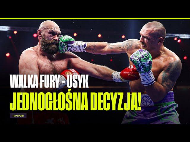 WALKA FURY - USYK. ZNAMY KRÓLA WAGI CIĘŻKIEJ | COMMENTARY PO GALI W RIJADZIE