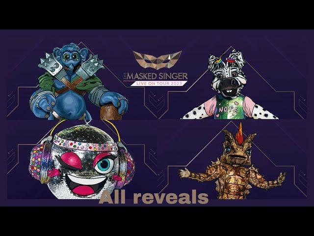 All reveals - THE MASKED SINGER Germany - Season 6