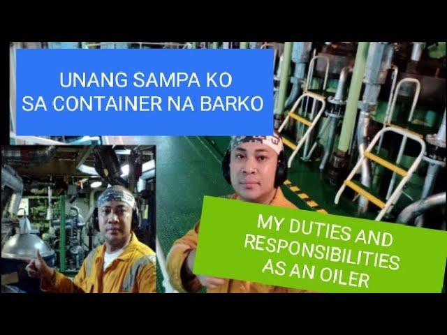 SEAMAN TIPS|TRABAHO NANG OILER SA BARKO|seaman vlog