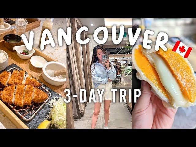 Vancouver Travel Vlog: what life is like in Canada & what to eat in Vancouver 2024