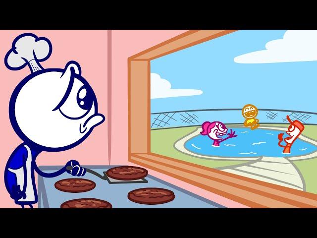 Pencilmate Doesn't Want to COOK Anymore! - Pencilmation India | Animation | Cartoons | Pencilmation