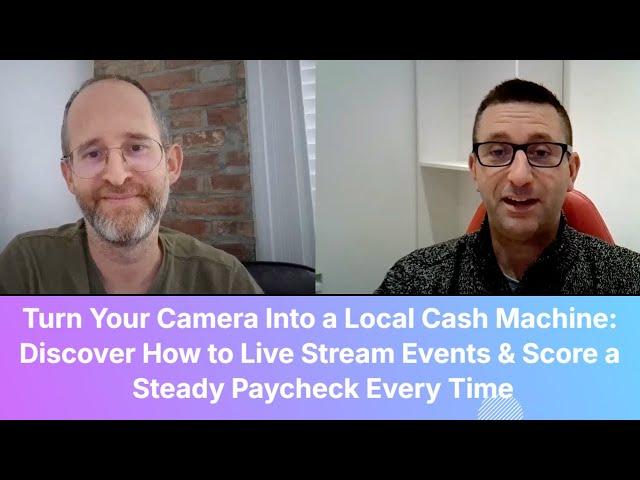 Turn Your Camera Into a Local Cash Machine