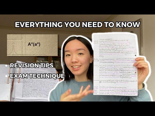 how I revised for A Level English Literature | getting an A*, advice, revision methods