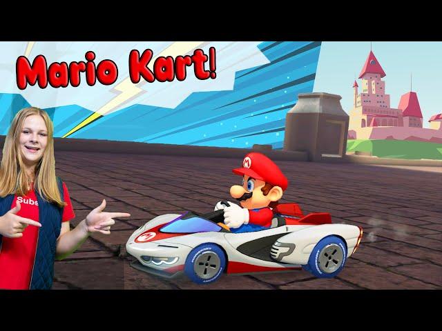 Assistant Plays Mr Engineer As Super Mario in Mario Kart 8 Deluxe