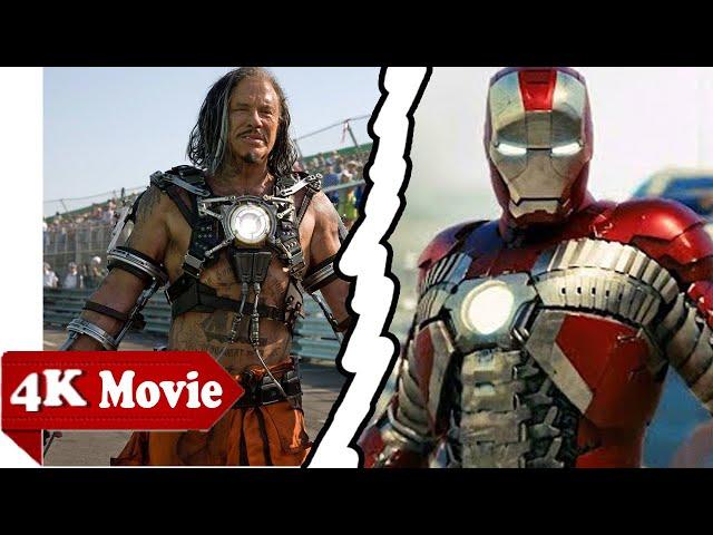 Ivan Vanko whips Iron Man in Monaco - Fight Scene - Iron-Man 2 (2010) HD Movie CLIP