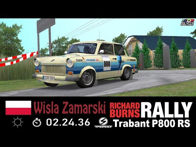 Richard Burns Rally Wisla Zamarski Trabant P800 RS (Onboard+Replay)