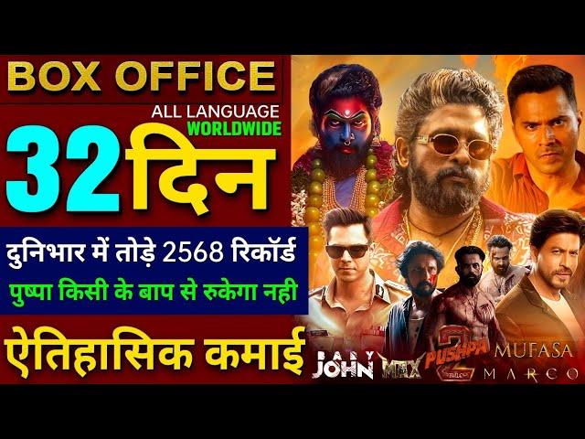 Pushpa 2 Box Office Collection, Allu Arjun, Baby John, Varun Dhawan, Max Movie, Baby John collection