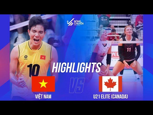 15 phút hấp dẫn giữa đội tuyển Việt Nam và U21 Elite Canada | Future Star Cup