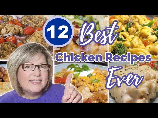 12 AMAZING  Chicken Recipes That Will SAVE Your Weeknight Dinners | EASY CHICKEN DINNER MARATHON!