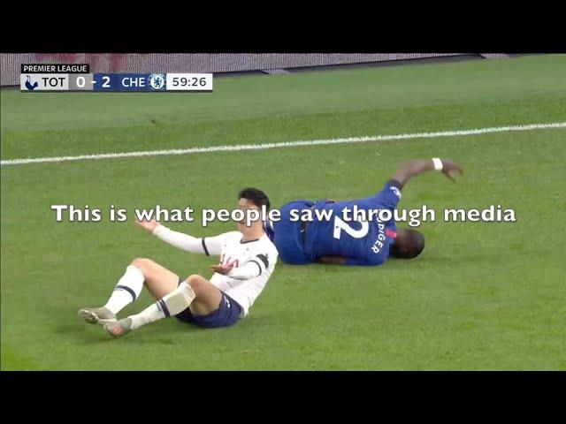 Rudiger Hit Son⎜ Son's red card scene at Tottenham v. Chelsea⎜Heung Min Son