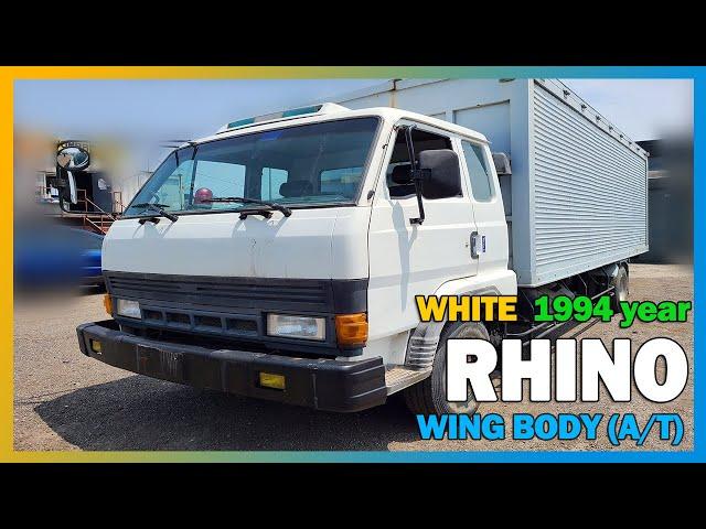 [USEDCAR BUSYMAN, Autos usados en corea] RHINO WINGBODY(AT) WHITE 94YEAR KN3SAP8T2RK 044365