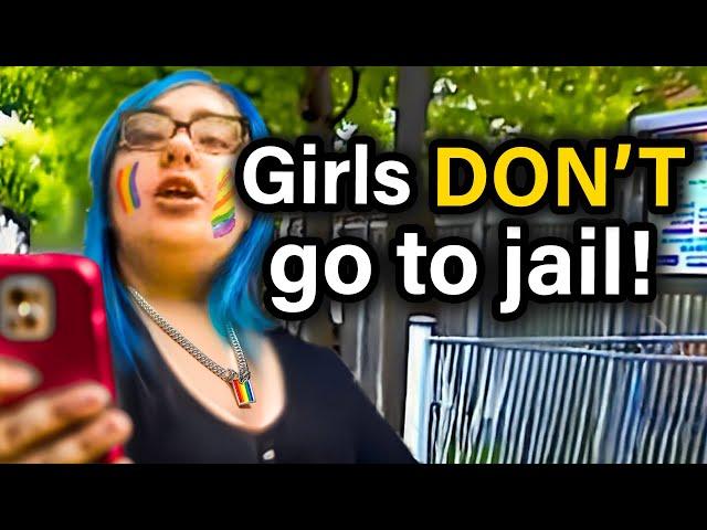 When Delusional Woke Feminists Get ARRESTED