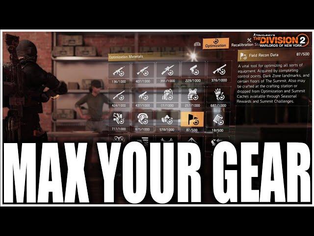 TIPS & TRICKS TO OPTIMIZE YOUR GEAR LIKE A PRO IN THE DIVISION 2 & MAX OUT YOUR RESOURCES FAST