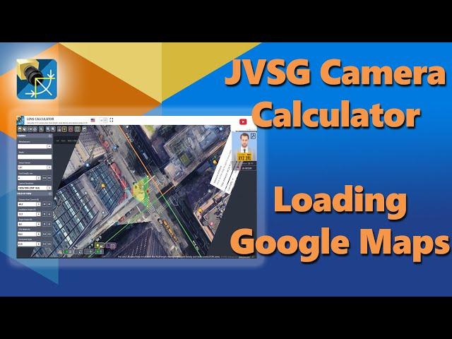 Free Lens Camera Calculator + Google Maps