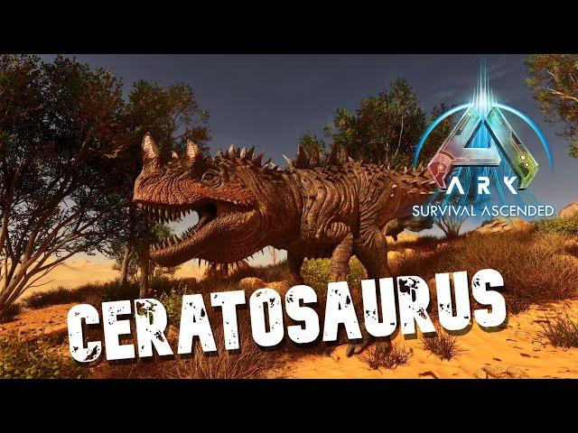 Taming A Ceratosaurus | Ark Survival Ascended