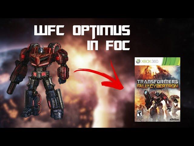 FoC But With The Superior Optimus Prime Design | Fall of Cybertron Mod