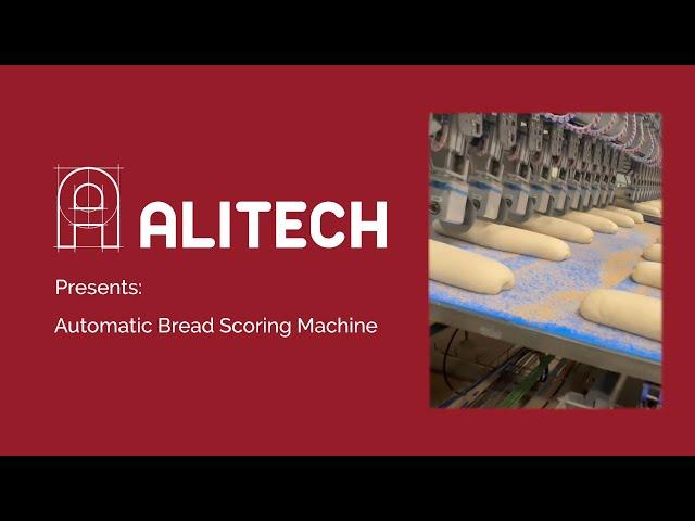 Alitech automatic Bread Scoring Machine