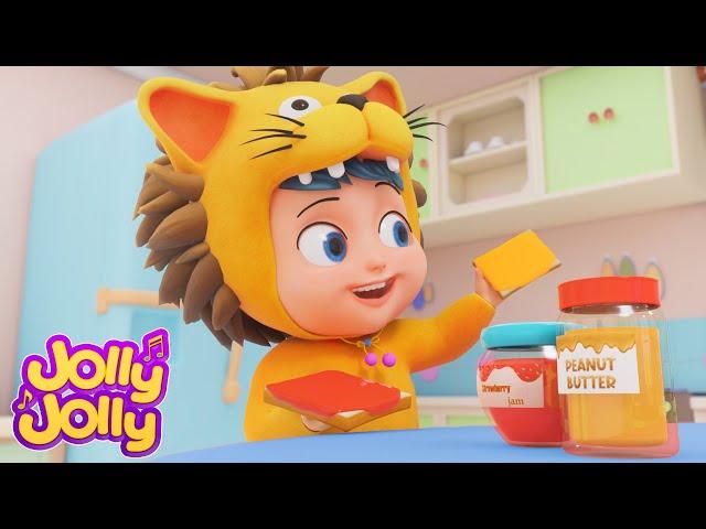 Peanut butter & Jelly, Five little ducks + More | Jolly Jolly Kids Songs