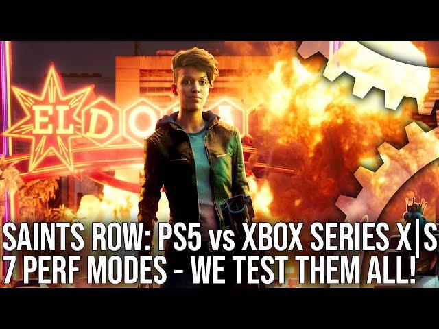 Saints Row PS5 vs Xbox Series X/S - DF Review - Impressive Reboot Blighted By Tech Issues