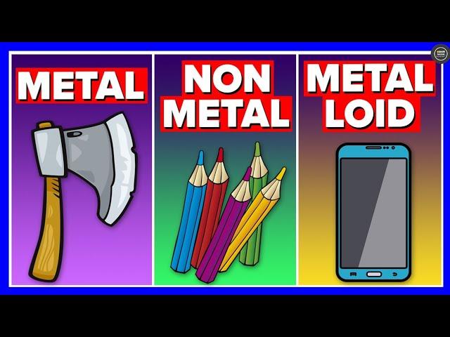 Metals Nonmetals and Metalloids