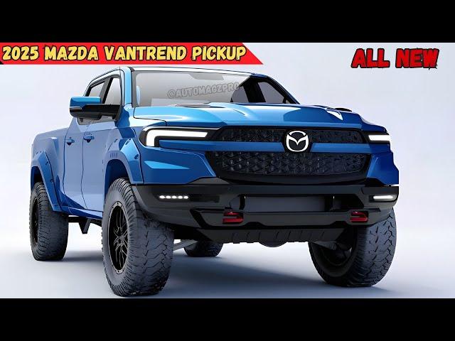 NEW 2025 Mazda Vantrend Pickup Revealed - The best Pickup Truck!!