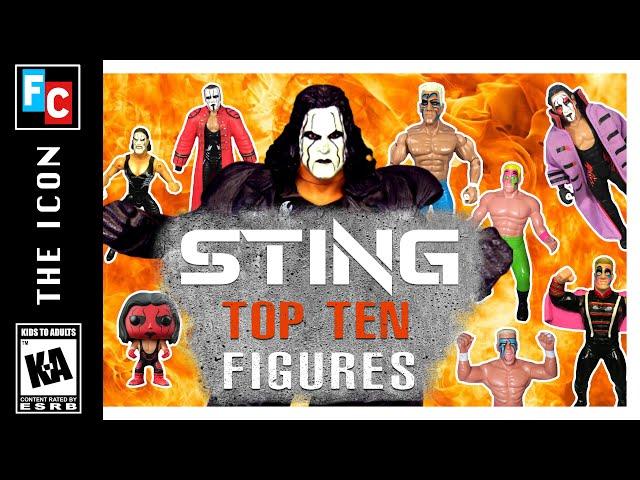 The Icon: The Top 10 Best Sting Wrestling Figures