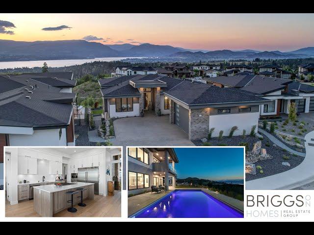 NOW SOLD!  1594 Antler Court - Kelowna Dream Home Pool and Lakeviews!