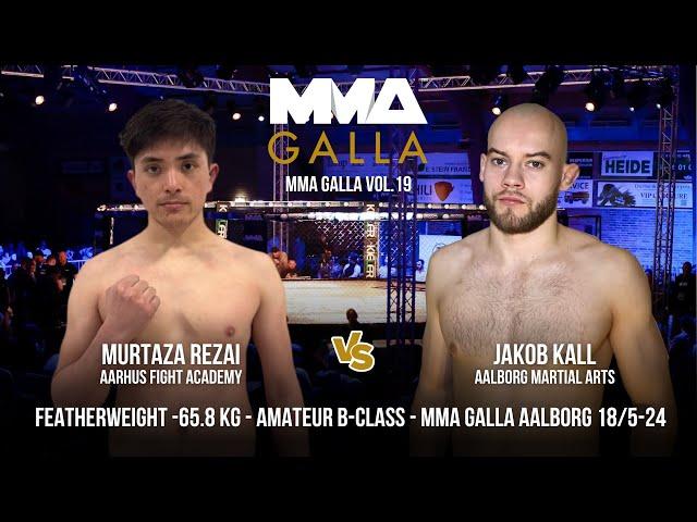 Murtaza Rezai (Aarhus Fight Academy) Vs. Jakob Kall (Aalborg Martial Arts)