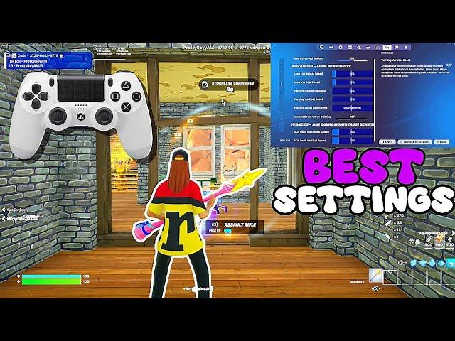 𝗣𝗦𝟰 𝗣𝗥𝗢 𝗖𝗼𝗻𝘀𝗼𝗹𝗲 𝗣𝗹𝗮𝘆𝗲𝗿  + BEST Controller Settings For Fortnite!