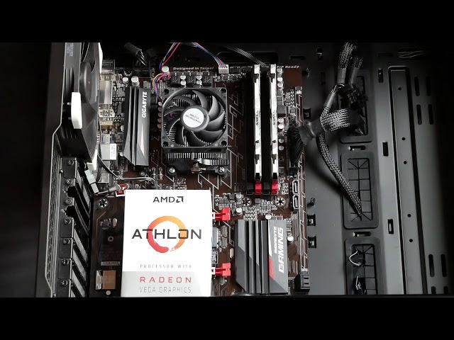 Installation and Setup of the AMD Athlon 200GE AM4 Processor