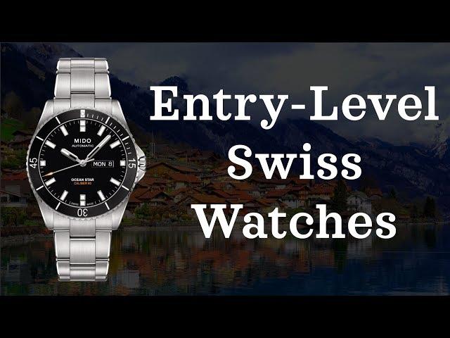 Entry Level Swiss Watches | From $100-$1,000