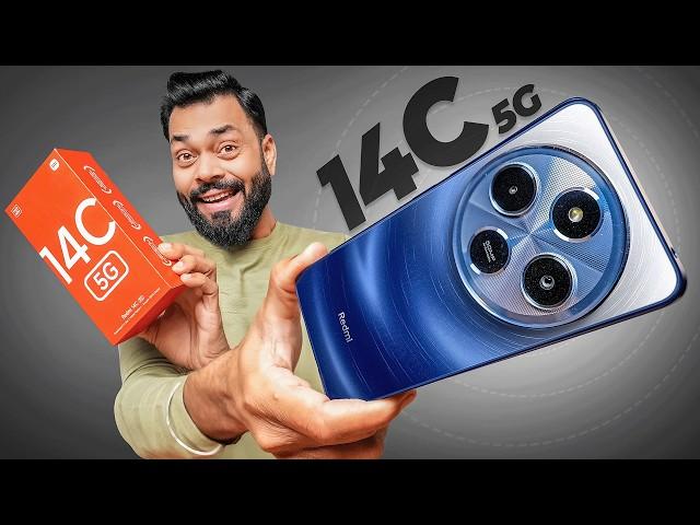 Redmi 14C 5G Unboxing & First Look  Snapdragon 4 Gen 2, Glass Back & More