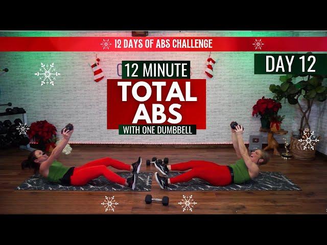 12 Days of Abs Challenge - TOTAL ABS WORKOUT - Day 12