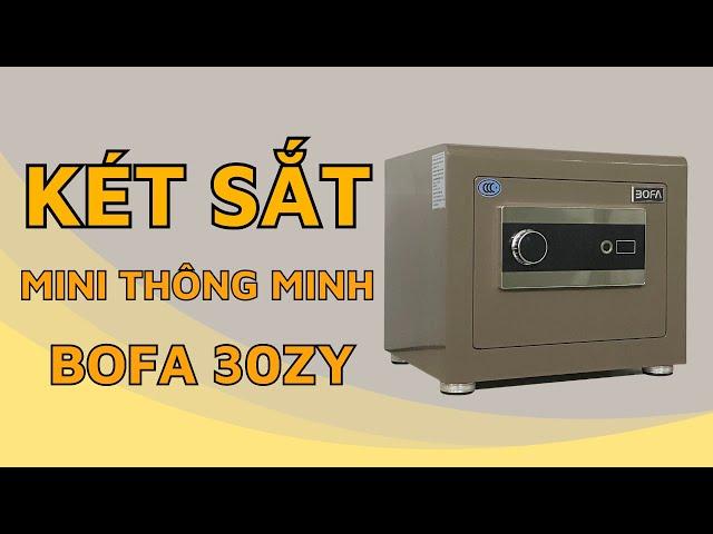 Két sắt mini thông minh Bofa 30ZY vân tay điện tử nhập khẩu