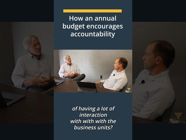 By collaborating with budget owners, finance can promote accountability across the business.