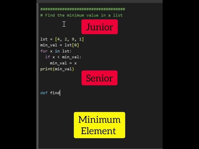 How to become a senior programmer #coding #python #programming #shorts