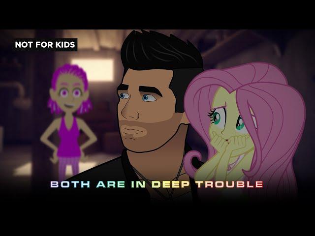 Violy Kidnaps Sterling Archer and Fluttershy