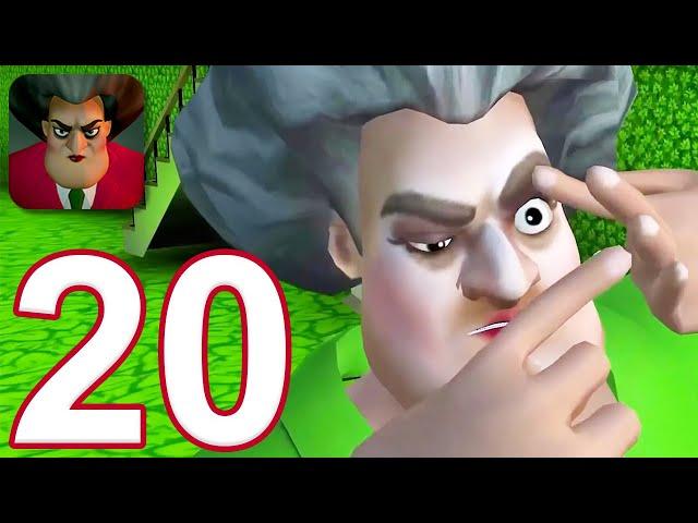 Scary Teacher 3D - Gameplay Walkthrough Part 20 - 6 New Levels (iOS, Android)