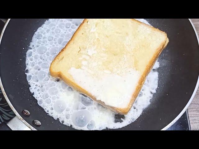 Soft Milk Butter Toast | Healthy Breakfast Recipe